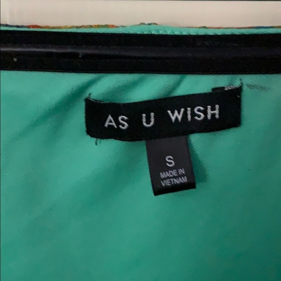 As U Wish Multicolored Lacy Dress - Picture 5 of 5